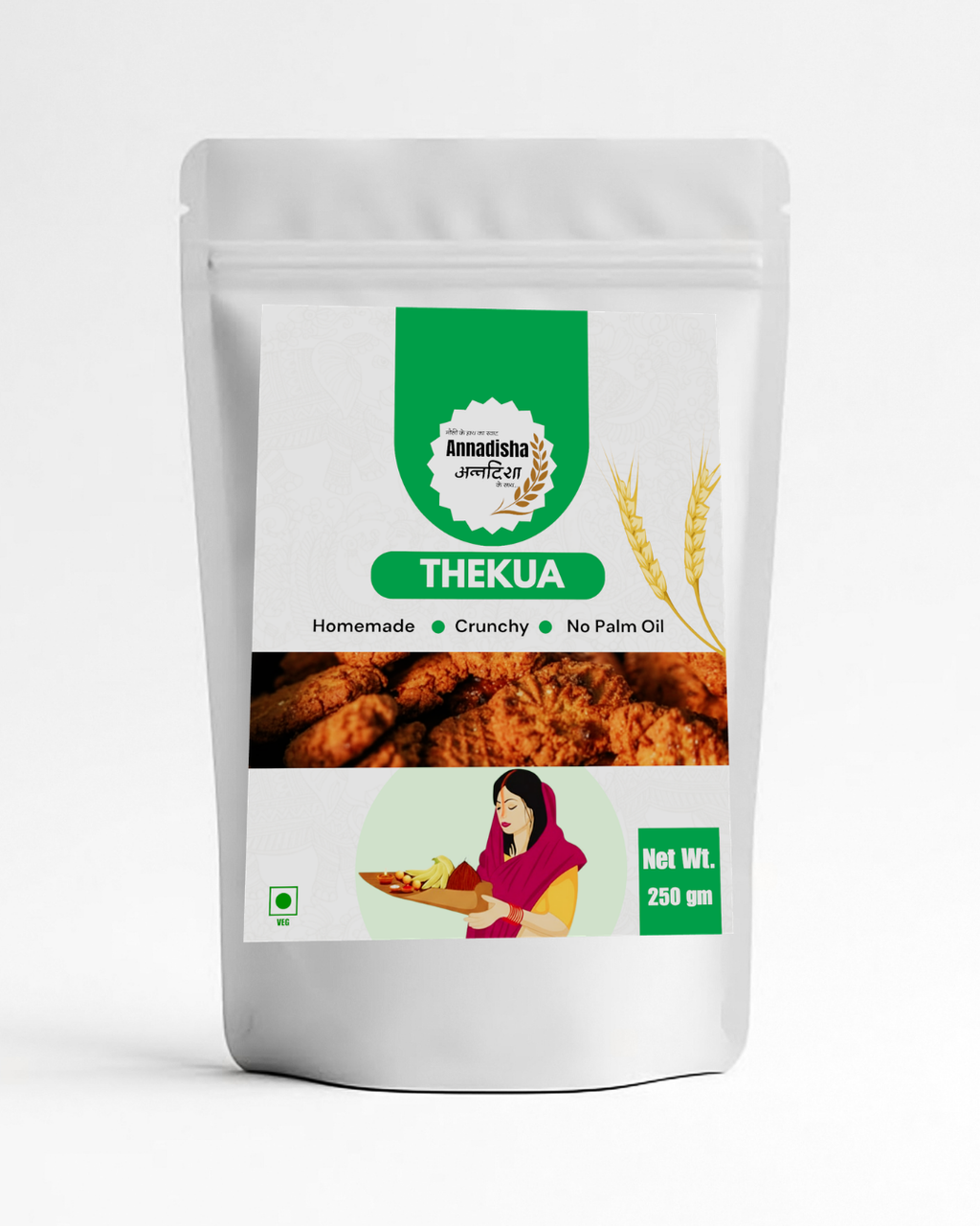 Gud Thekua | 250 g Pouch Pack